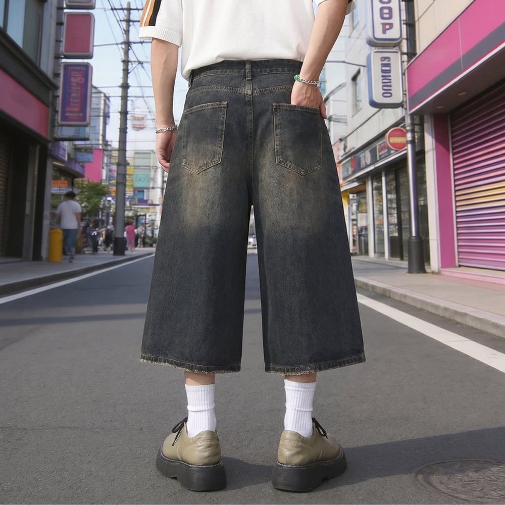 Y2K Bermudas Jeans Shorts