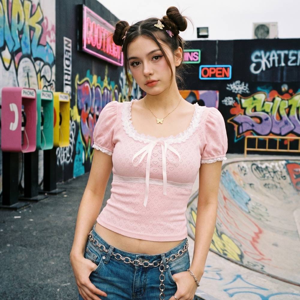 Pink Top Y2K
