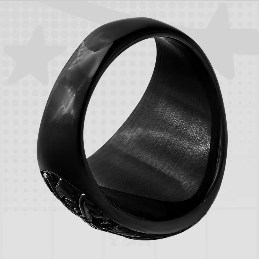 Men Stainless Steel Rings Streetwear