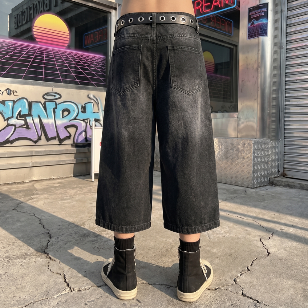 Black Jorts Men
