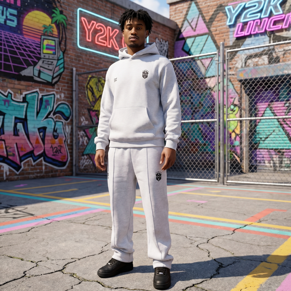 Y2K Hoodie Tracksuit Set