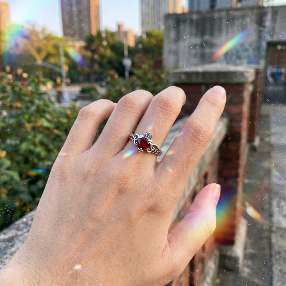 Silver Y2K Rings