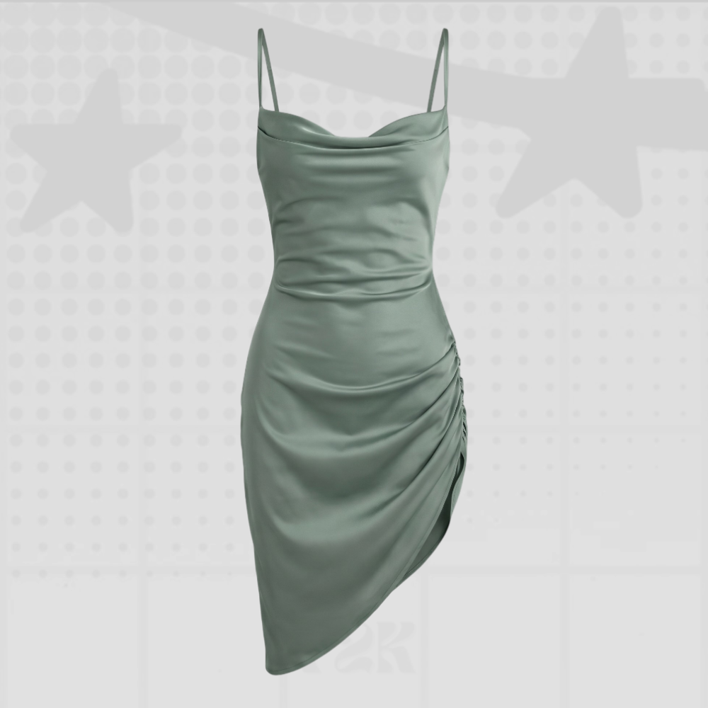 Y2K Satin Dress