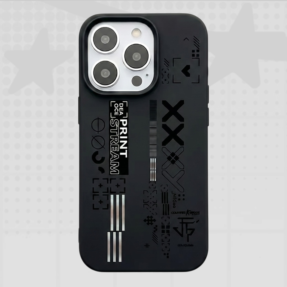 Cyber Graffiti iPhone Case