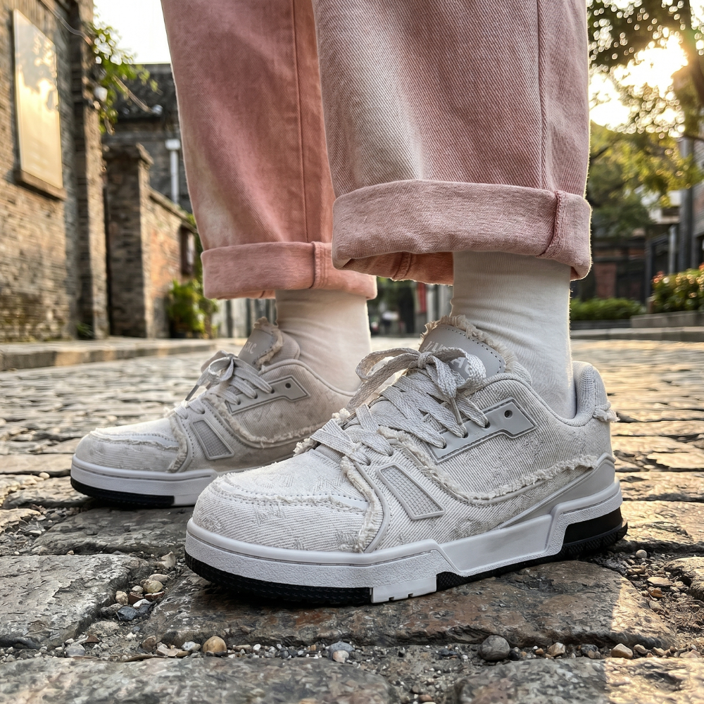 Chunky Canvas Sneakers