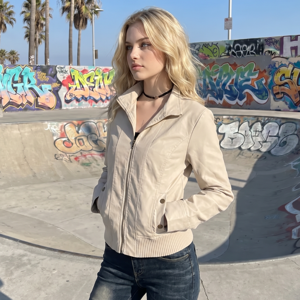 Slim Fit Zip Jacket