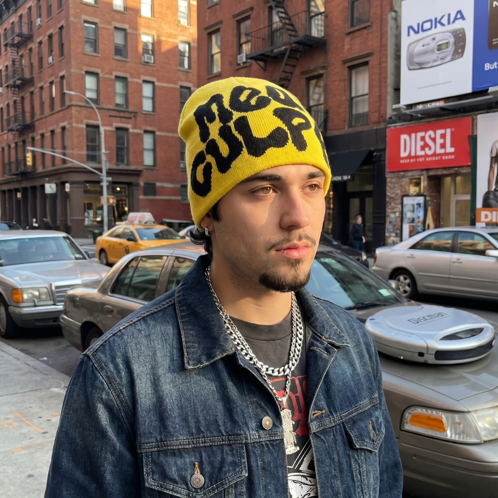 Y2K Graphic Beanie Hat