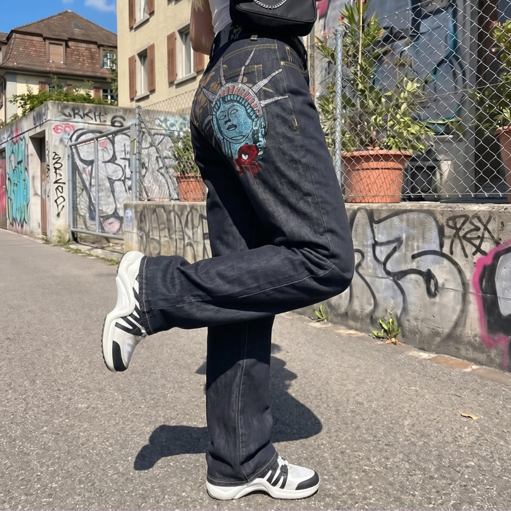Statue of Liberty Baggy Jeans