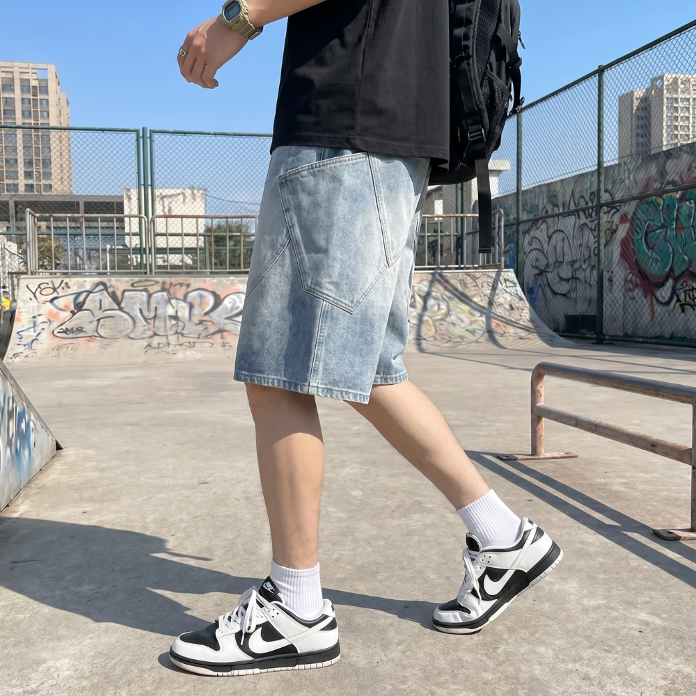 Y2K Cargo Shorts for Men
