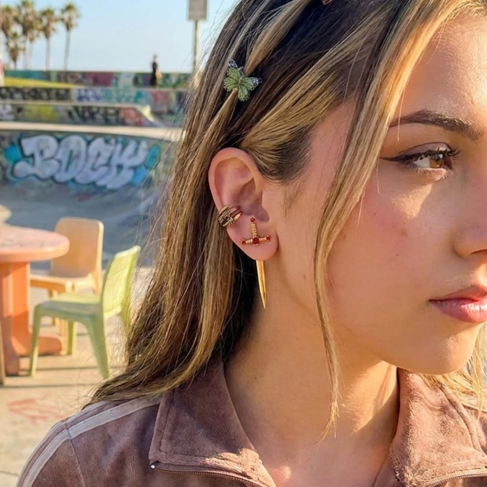 Sword Dagger Earrings
