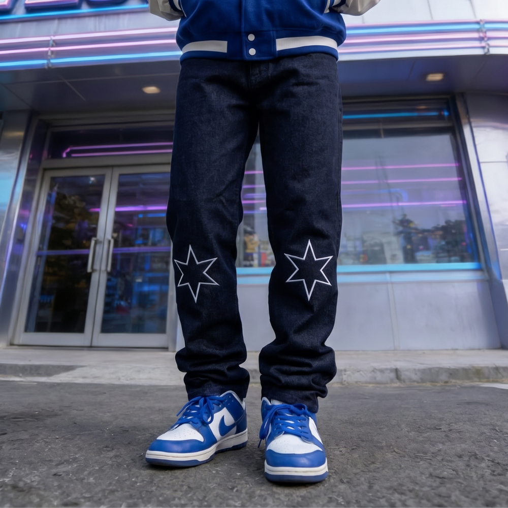 Mens Y2K Baggy Jeans