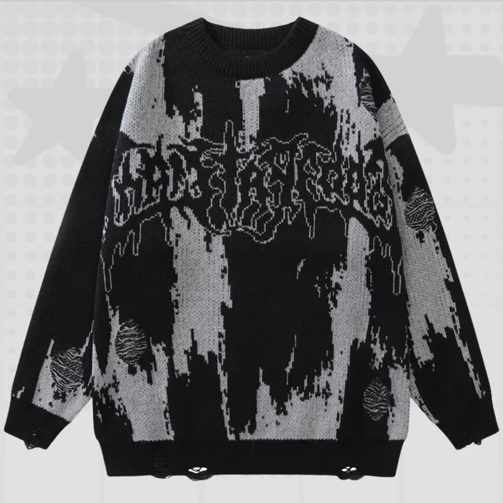 Vintage Ripped Y2K Sweaters