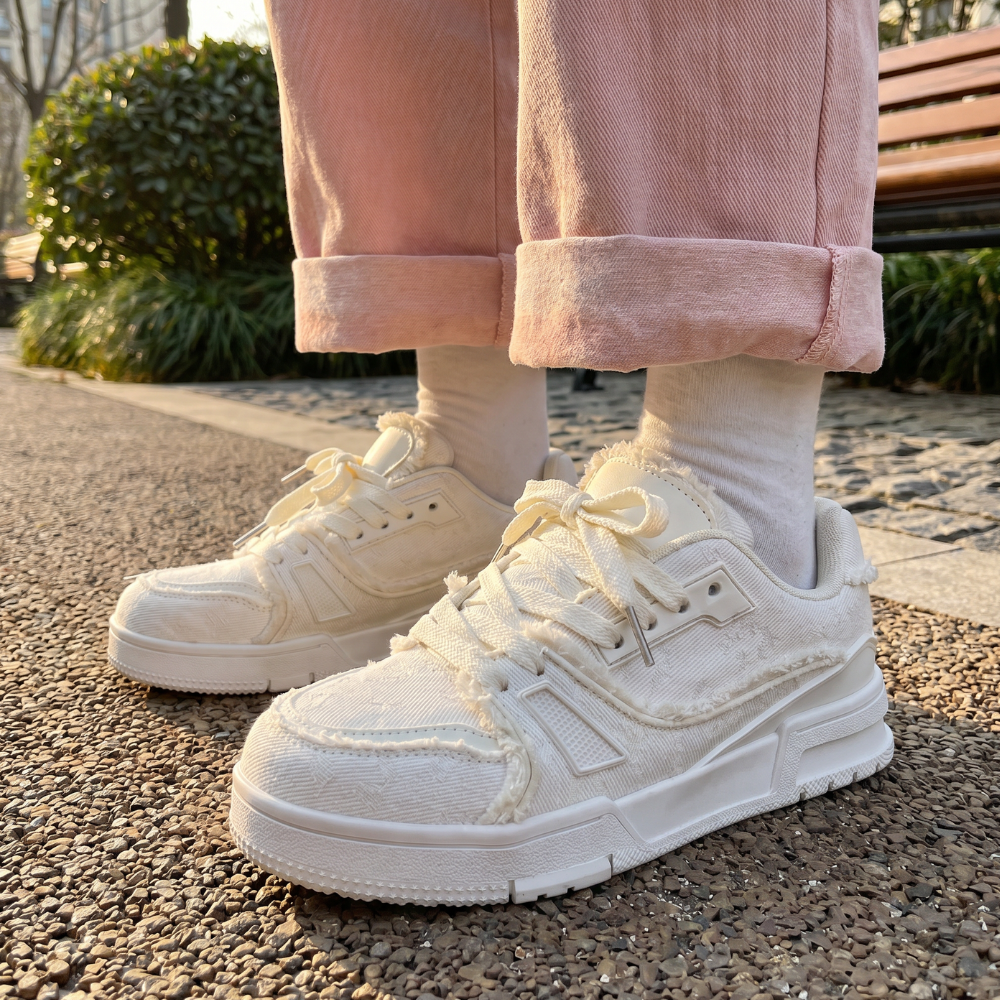 Chunky Canvas Sneakers