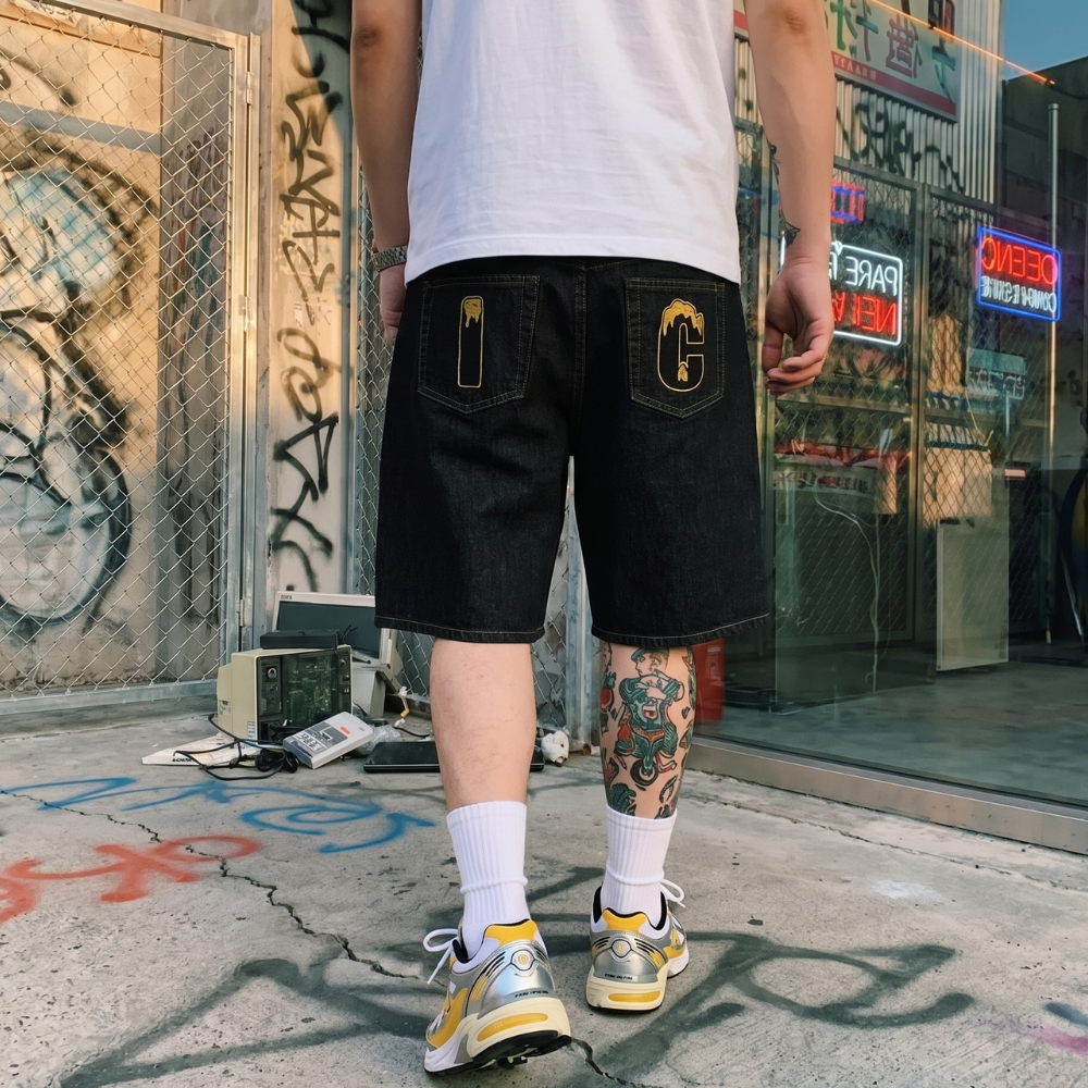 Dog Baggy Denim Jorts