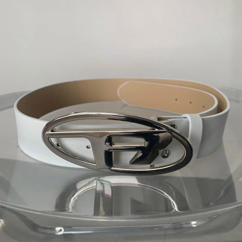 Y2K Letter Buckle Belt