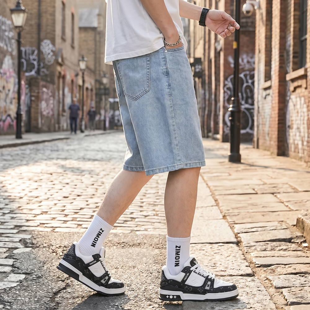 Men’s Baggy Denim Jorts