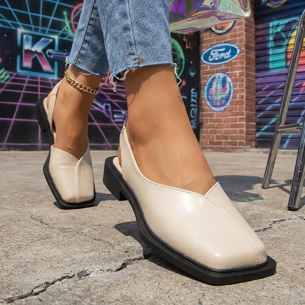 Square Toe Y2K Sandals