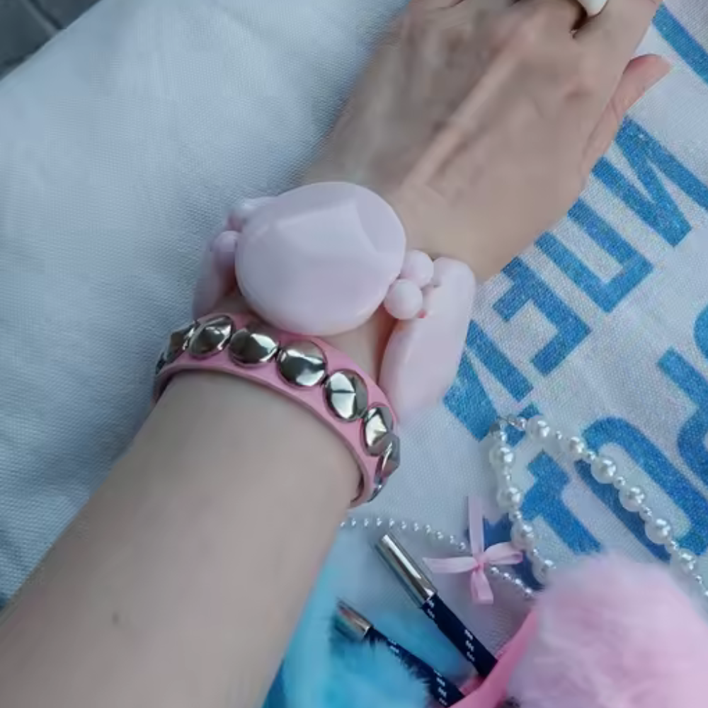 Punk Rivet Leather Bracelet