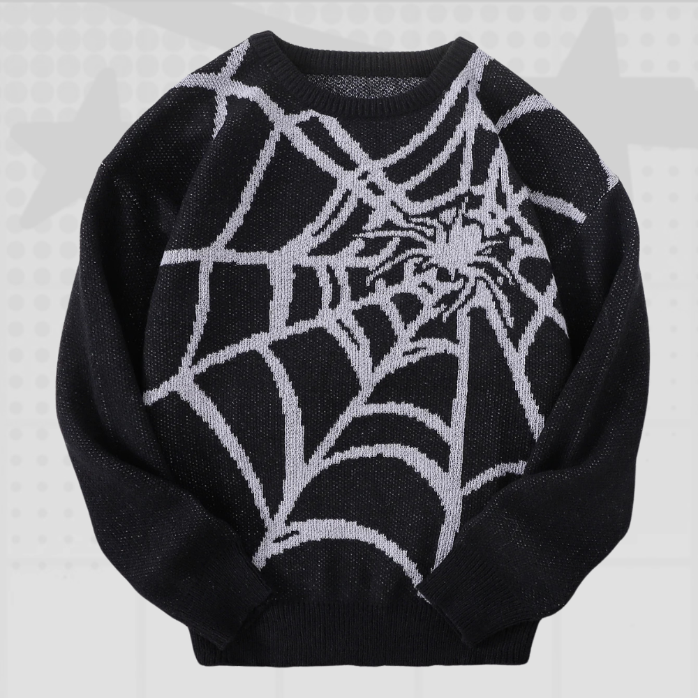 Round Neck Knitted Men's Pullover