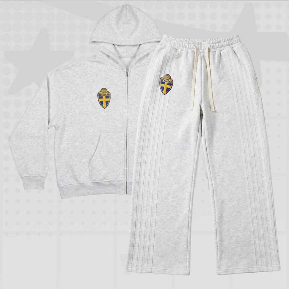 Casual Y2K Tracksuit Set