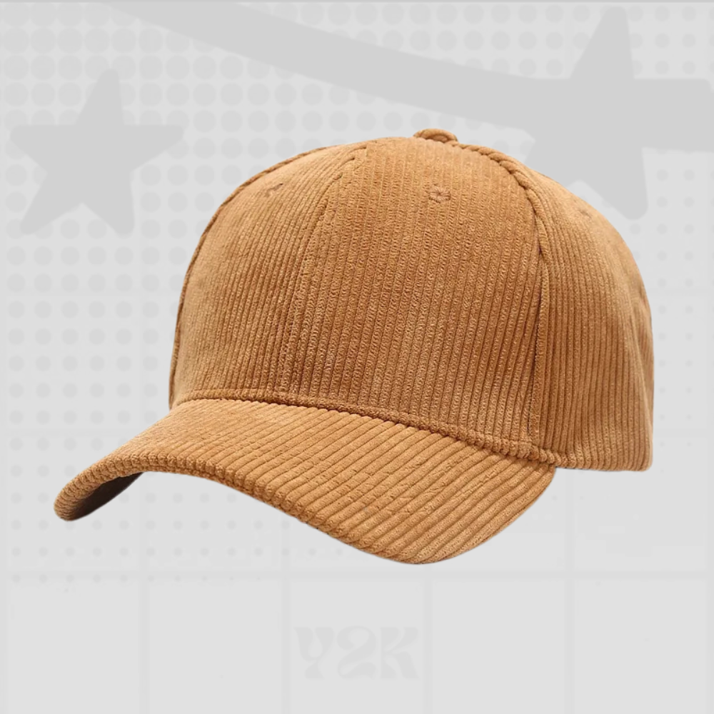 Corduroy Y2K Caps