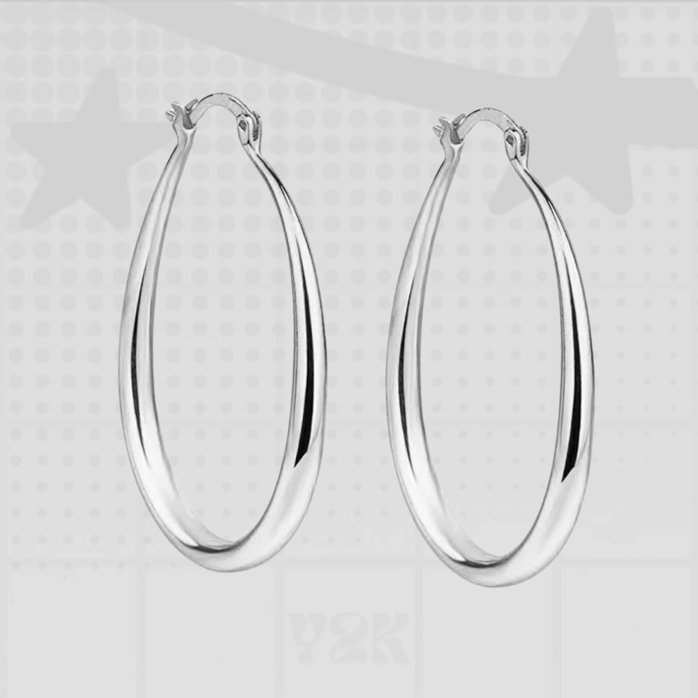 Y2K Classic Hoop Earrings