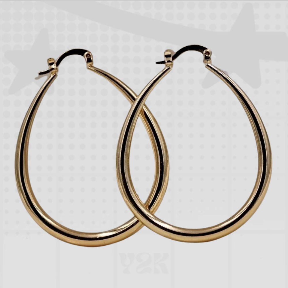 Y2K Classic Hoop Earrings