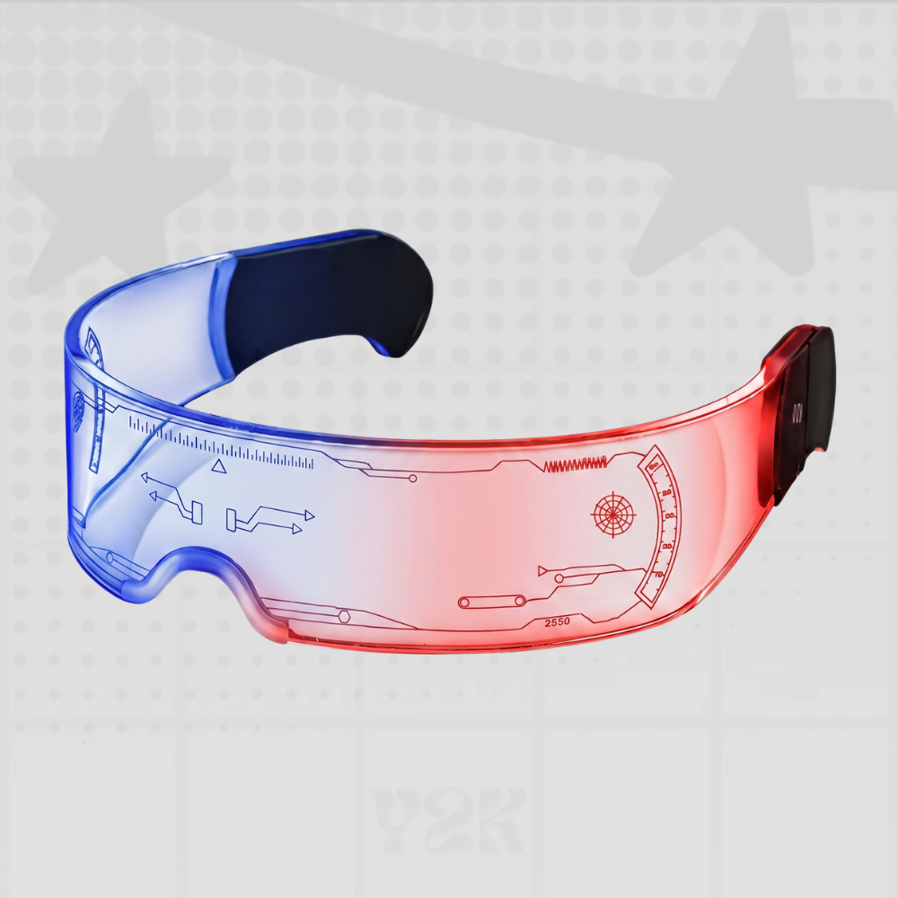 Y2K Cyber LED Sunglasses