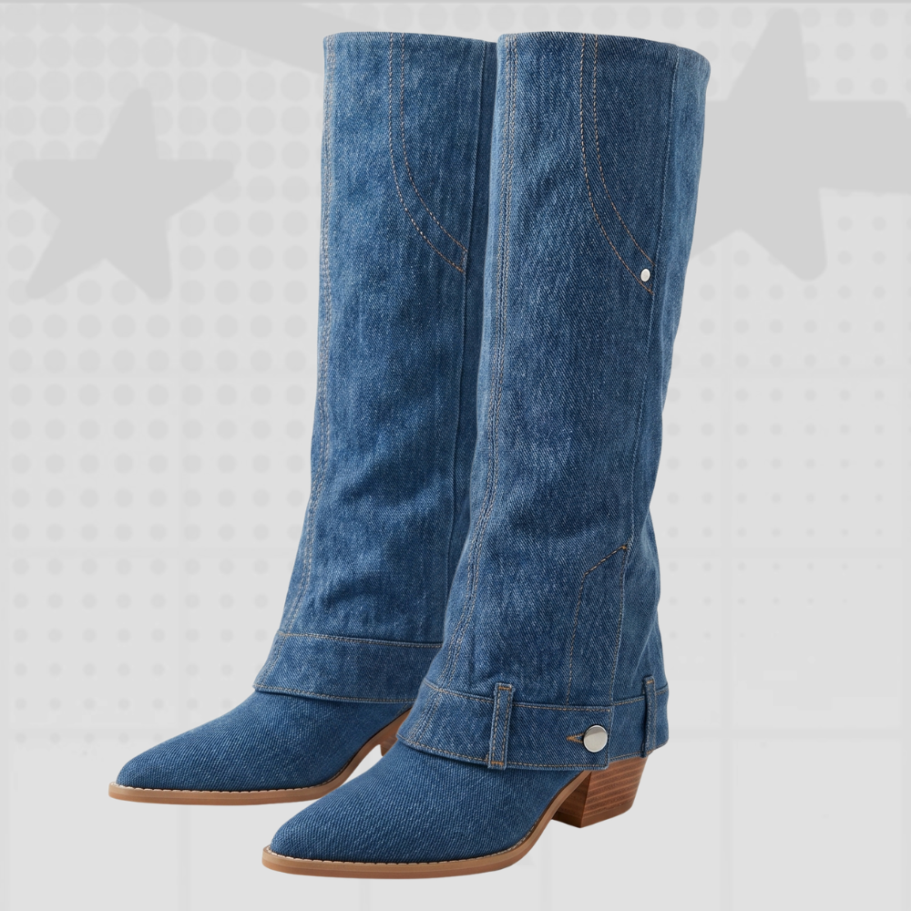 Denim Y2K Boots