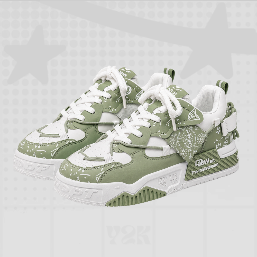 Graphic Y2K Sneakers