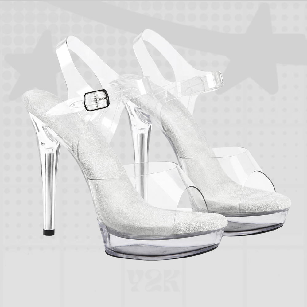 Y2K Crystal Heels
