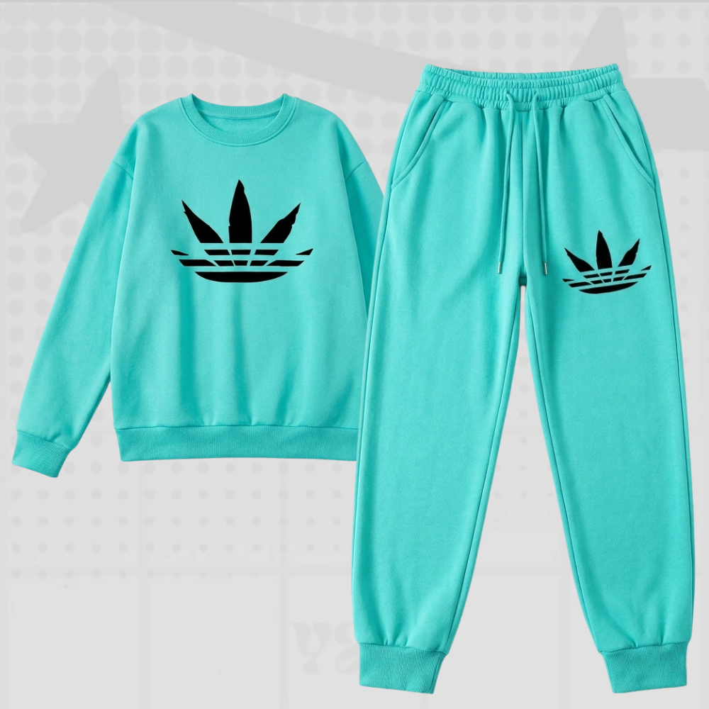 Printed Y2K Style Tracksuit
