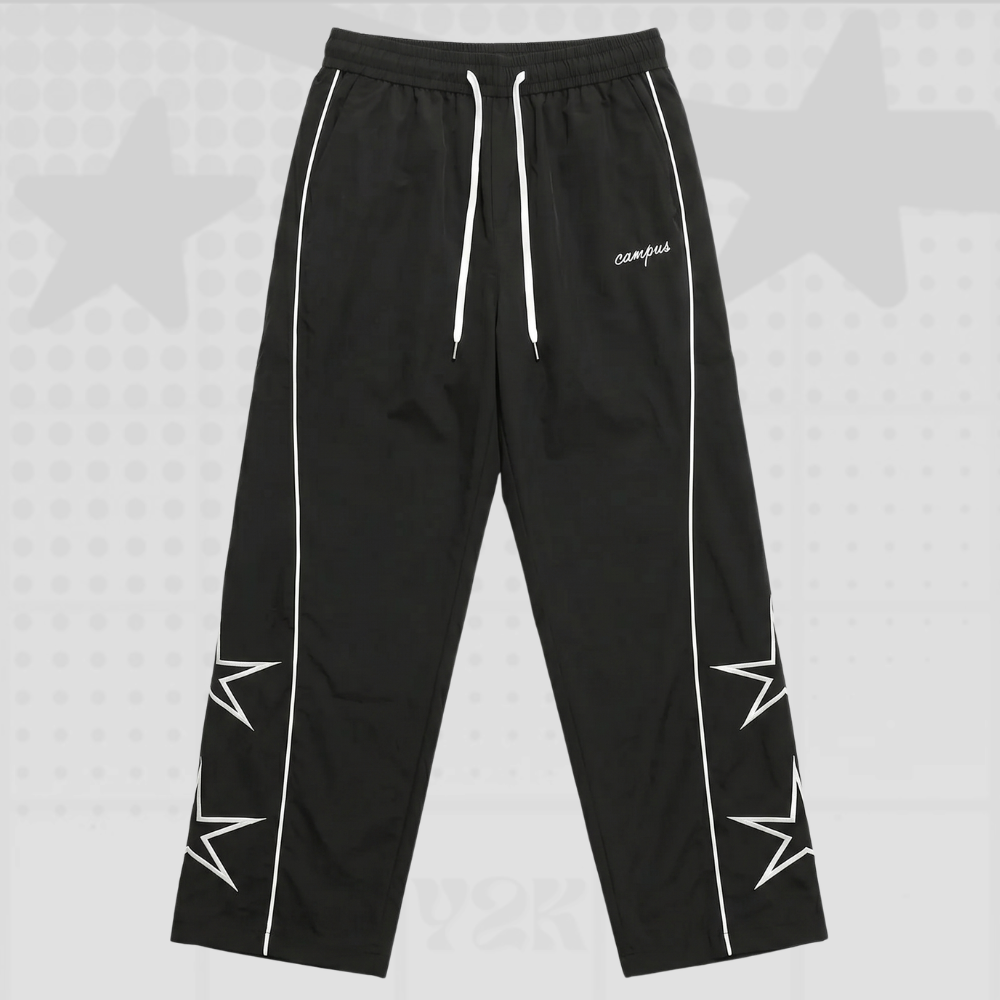 Y2K Star Wide Leg Pants