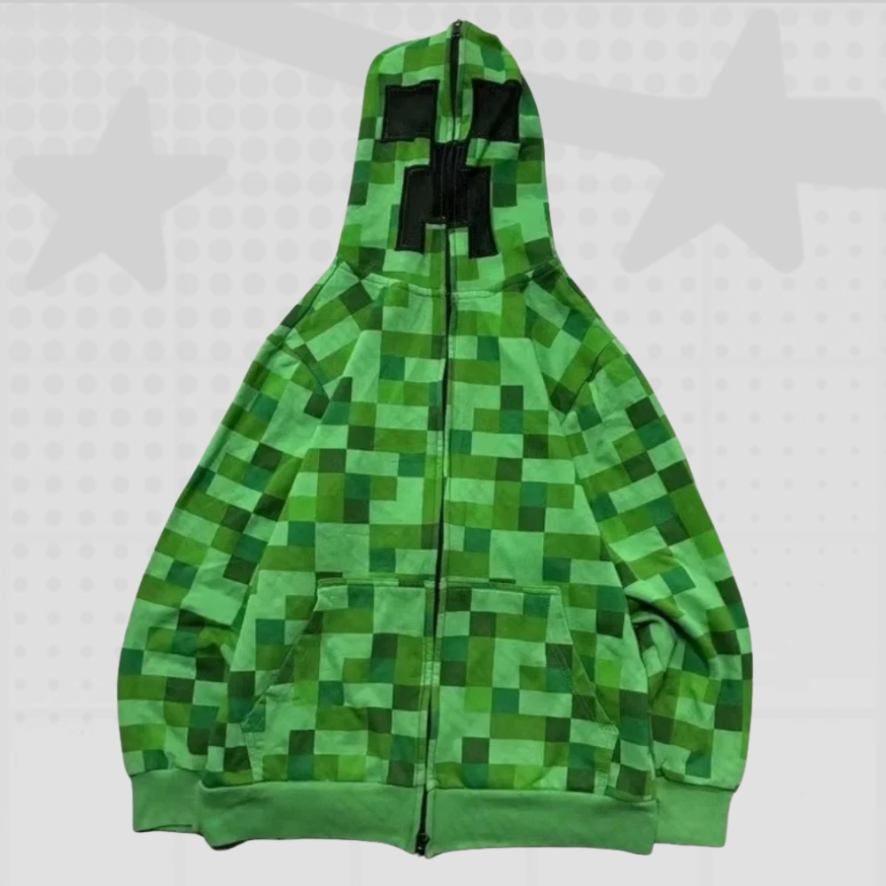 Pixel Full Zip Hoodie