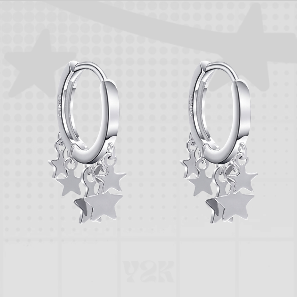 Dangle Star Y2K Earrings