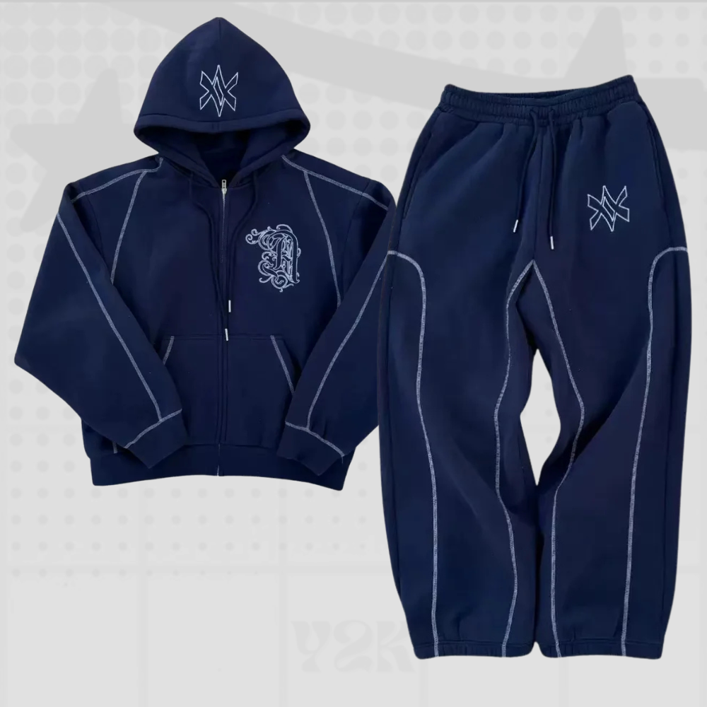 Oversized Y2K Tracksuit Set