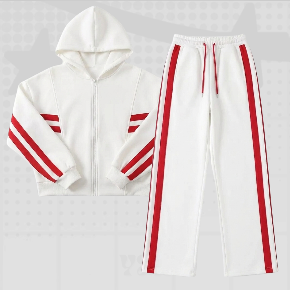 Striped Y2k Tracksuit