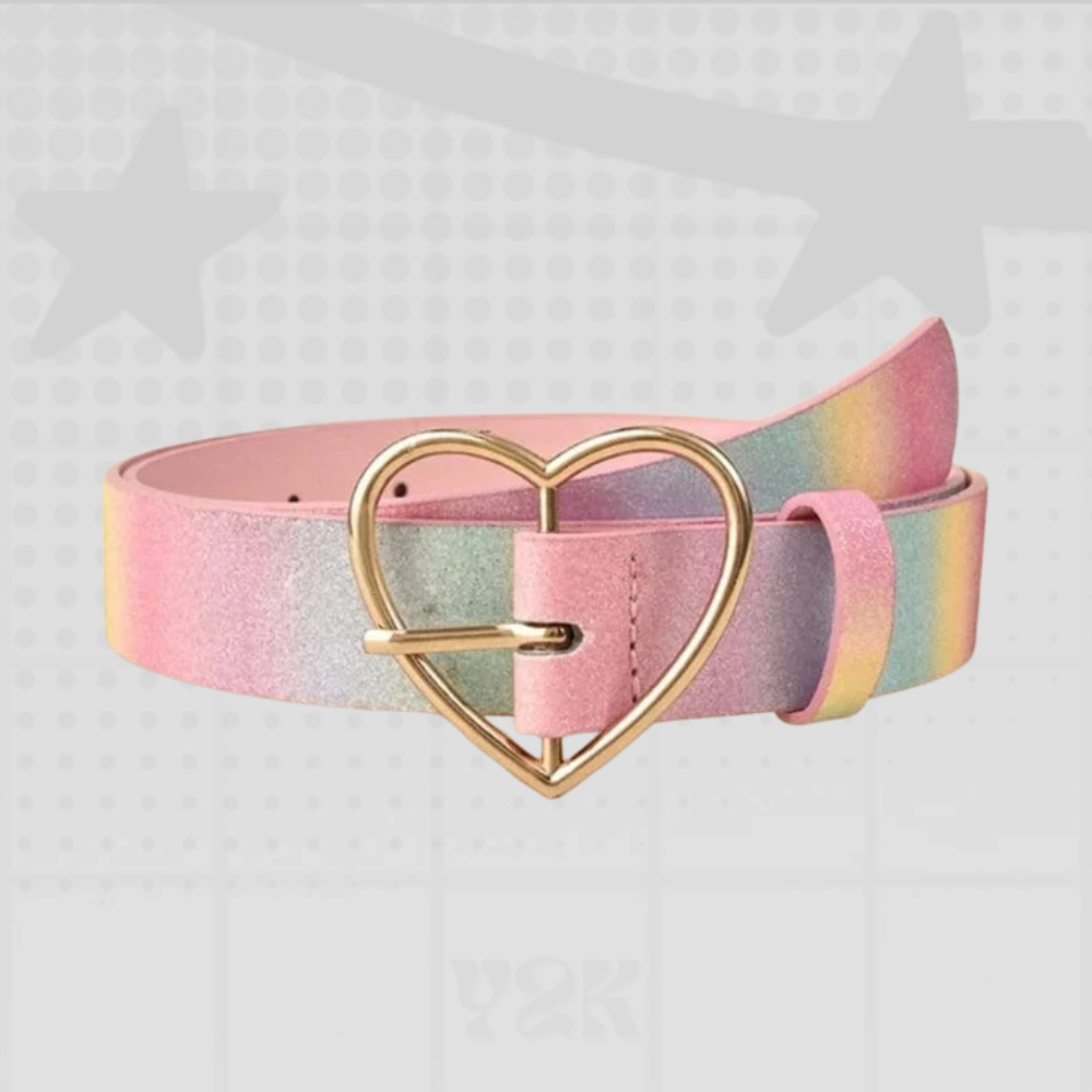 Rainbow Y2K Belt