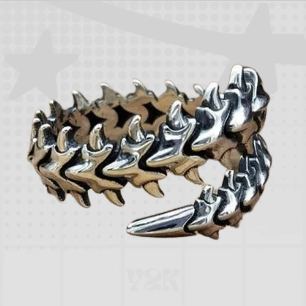 Gothic Spine Wrap Ring