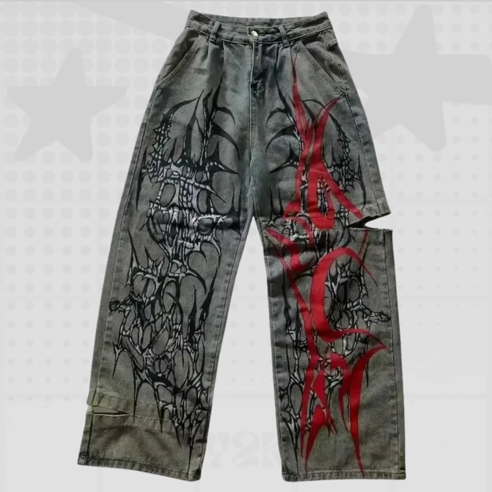 Gothic Y2K Baggy Jeans