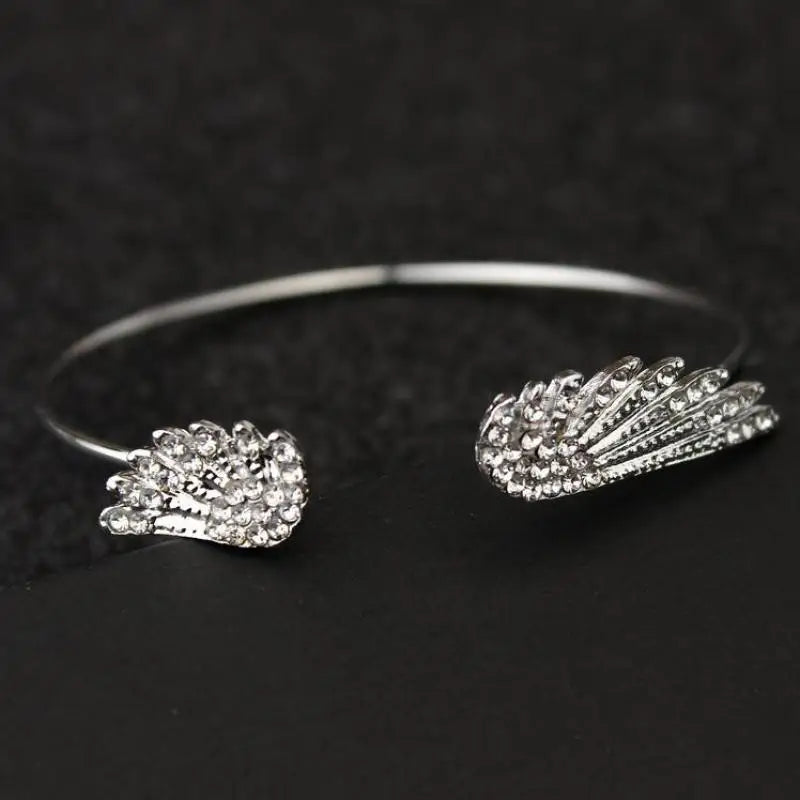 Y2K Rhinestone Cuff Bracelet