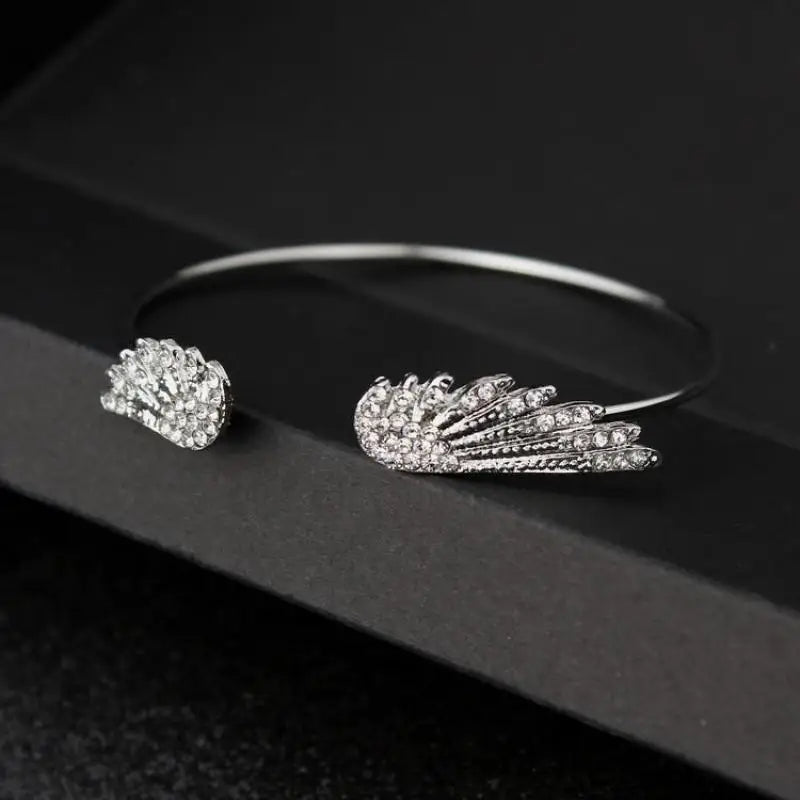 Y2K Rhinestone Cuff Bracelet