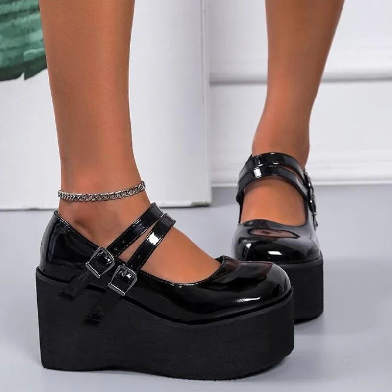 Cute Y2K Mary Janes Pumps