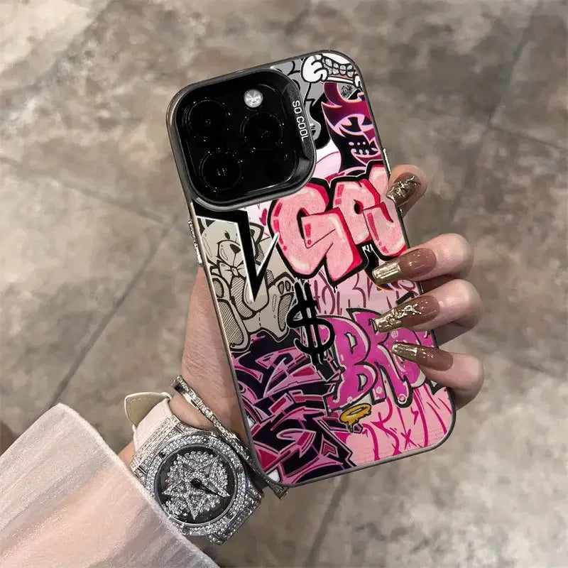Y2K Graffiti Phone Case