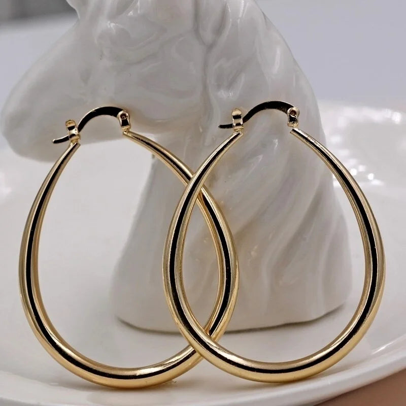 Y2K Classic Hoop Earrings