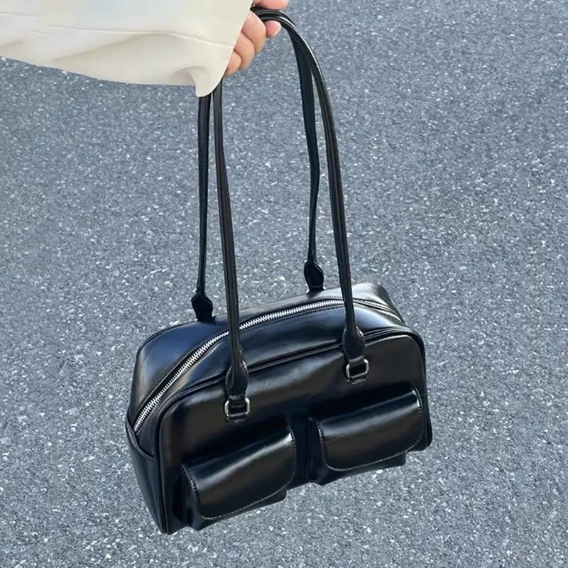 Retro Leather Shoulder Bag
