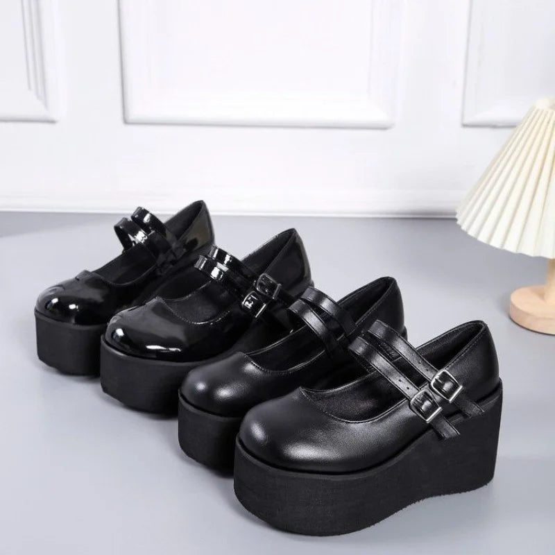 Cute Y2K Mary Janes Pumps