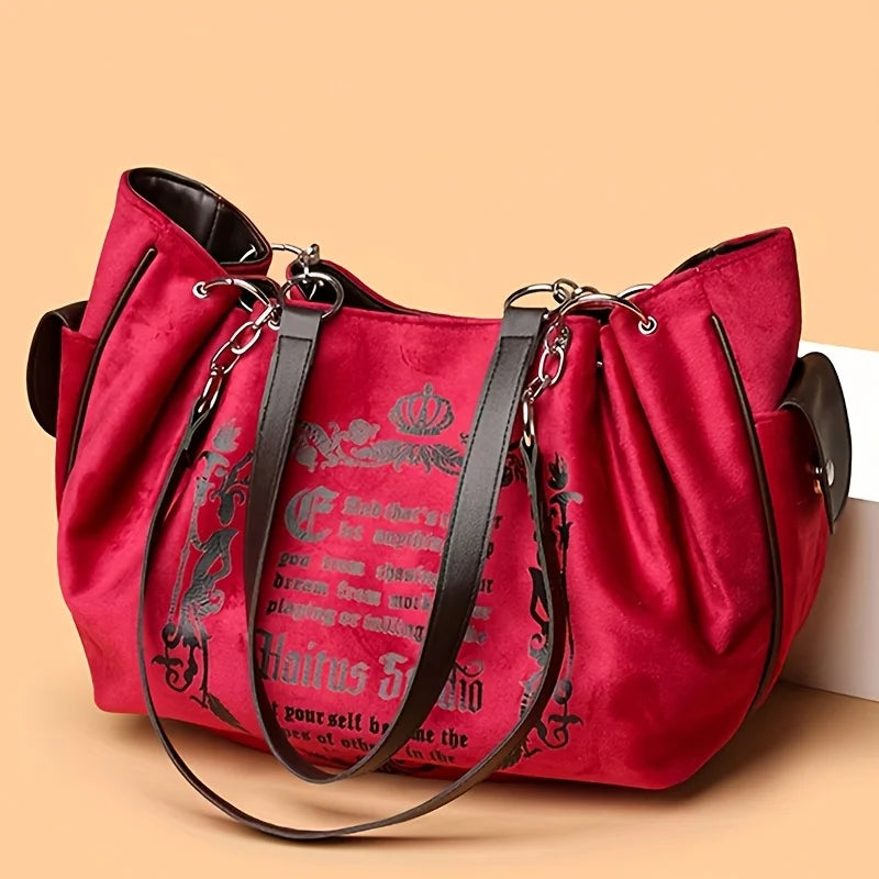 Y2K Large Capacity Tote Bag
