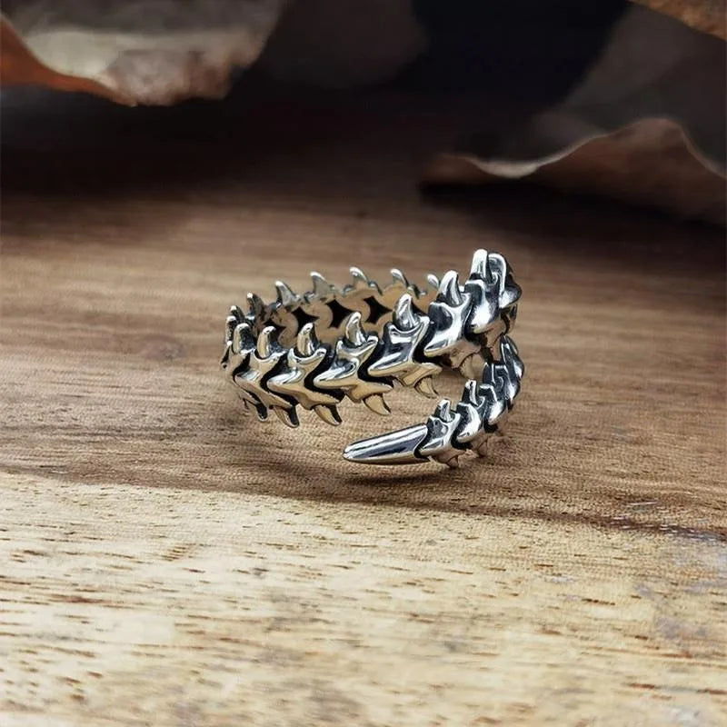 Gothic Spine Wrap Ring