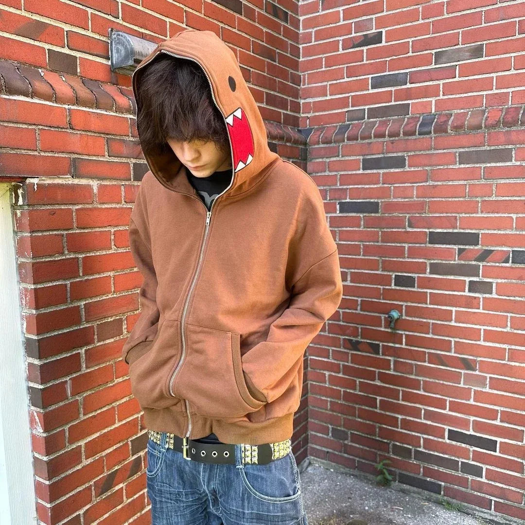Cartoon Printed Y2k Hoodie